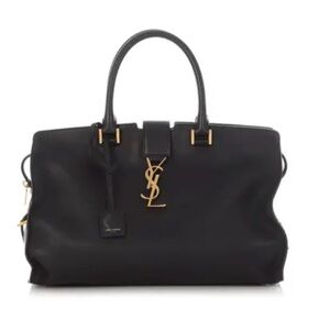 Monogram Downtown Cabas leather satchel